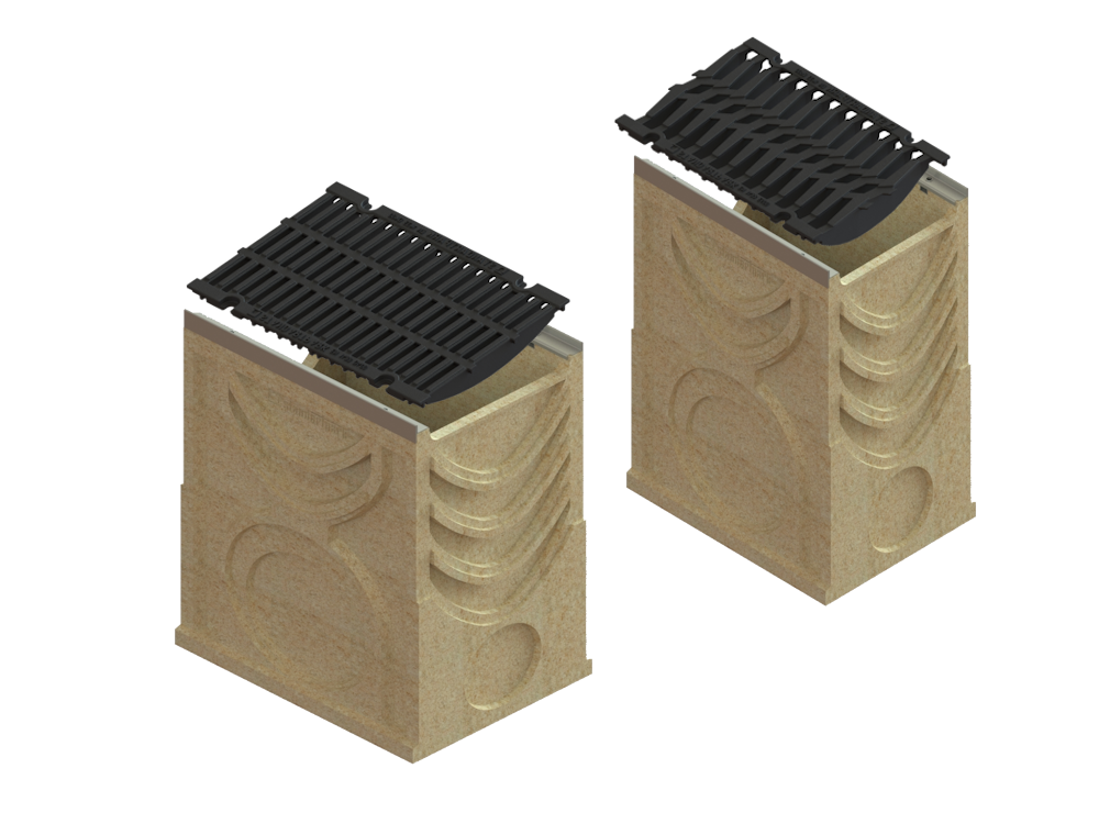 Пескоуловитель полимербетонный CompoMax Drive V DN300
